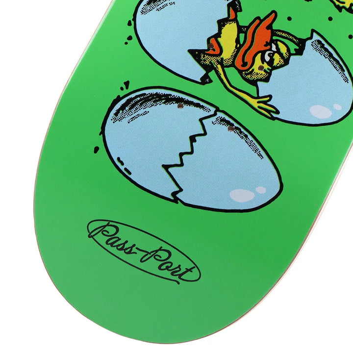 Passport Over It Series Born Tired Skateboard Deck - 8.5’’