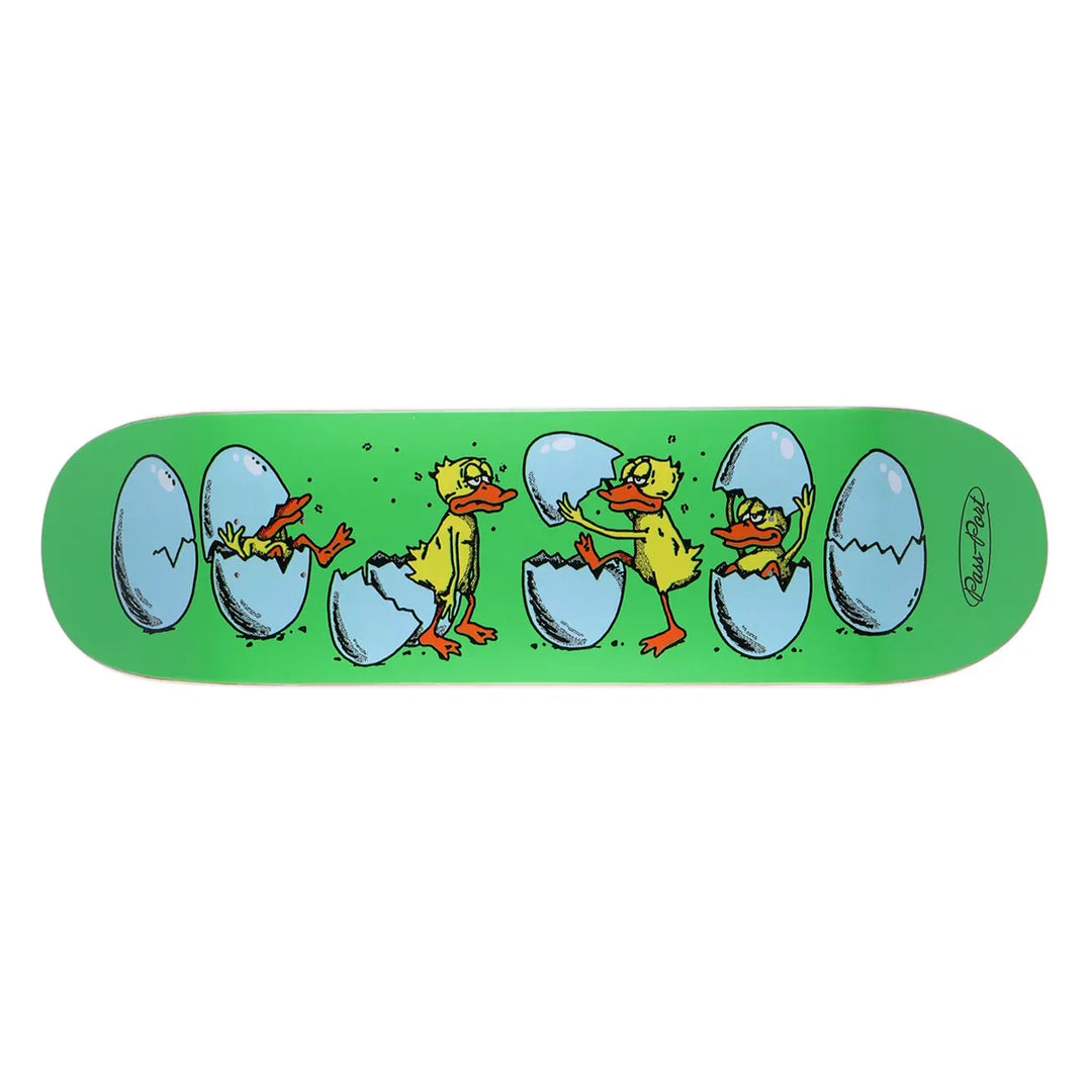 Passport Over It Series Born Tired Skateboard Deck - 8.5’’