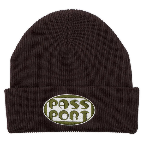 Passport Rounded Beanie - Bark