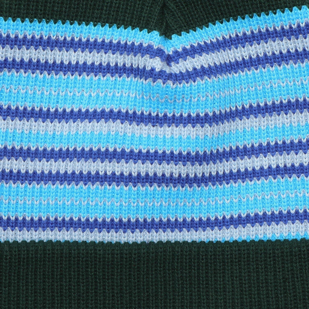 Passport Striped Organic Knit Beanie 