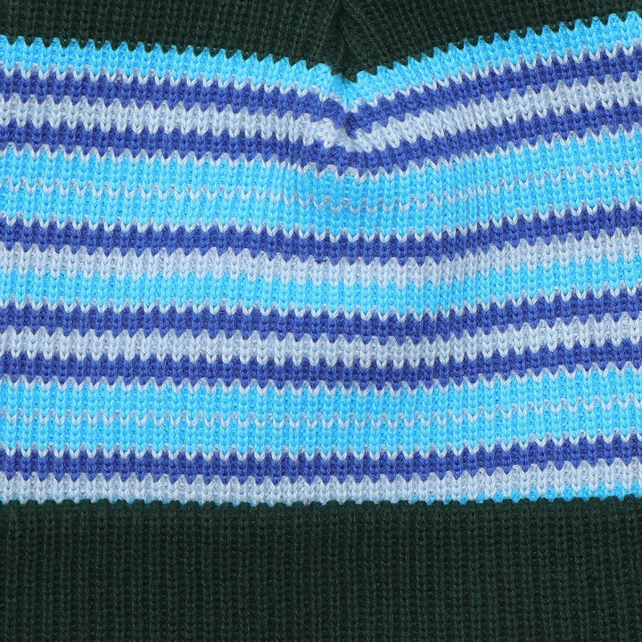 Passport Striped Organic Knit Beanie 