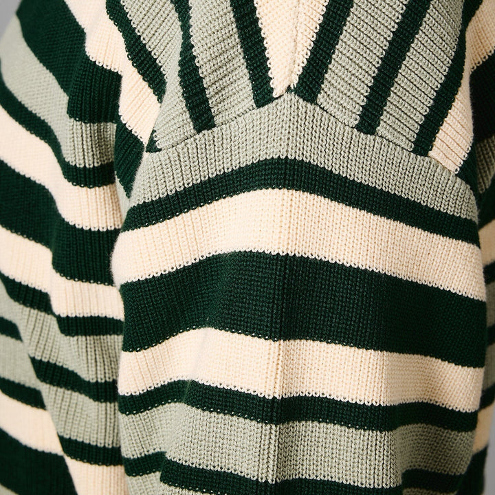 Passport Striped Organic Knit Sweater 