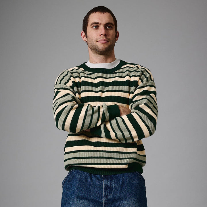 Passport Striped Organic Knit Sweater 
