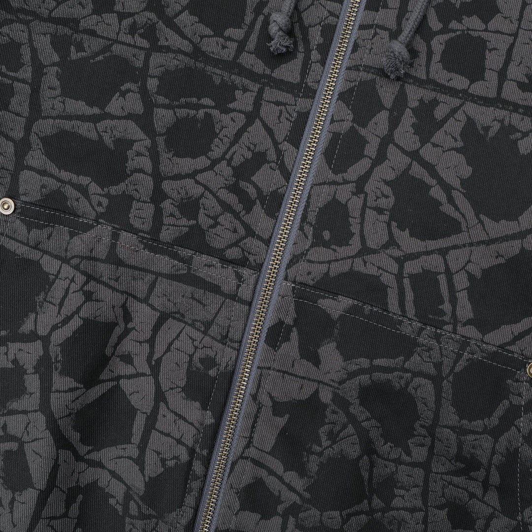 Passport Weathered Diggers Club Zip Hood 