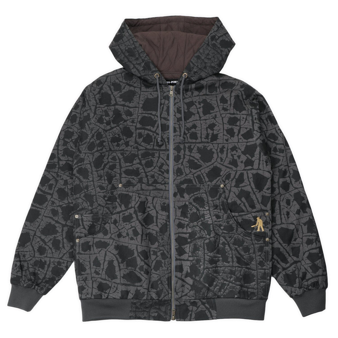 Passport Weathered Diggers Club Zip Hood 