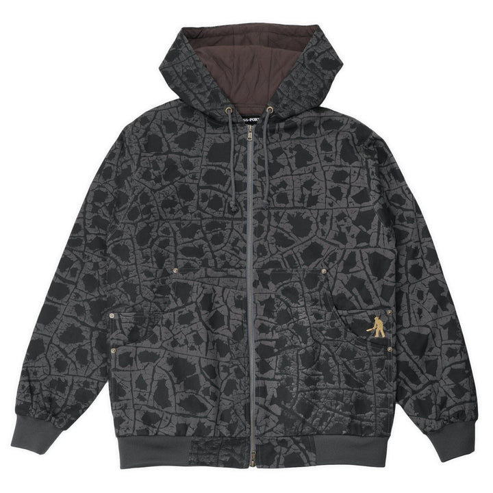 Passport Weathered Diggers Club Zip Hood 