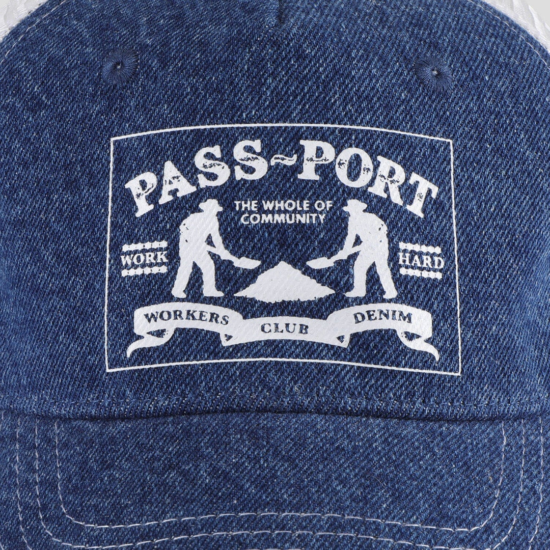 Passport Workers Club Denim Packers Trucker 