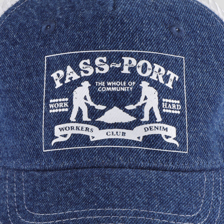Passport Workers Club Denim Packers Trucker 