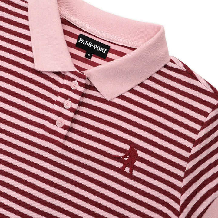 Passport Workers Striped Baby Polo
