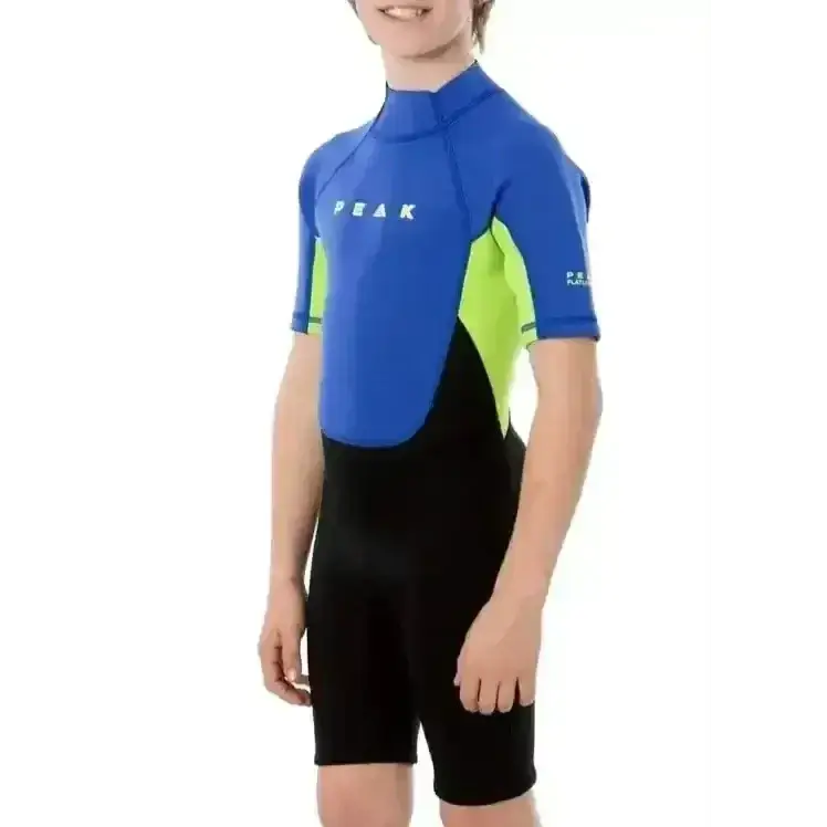 Peak Boys Energy Short Sleeve Spring Wetsuit 