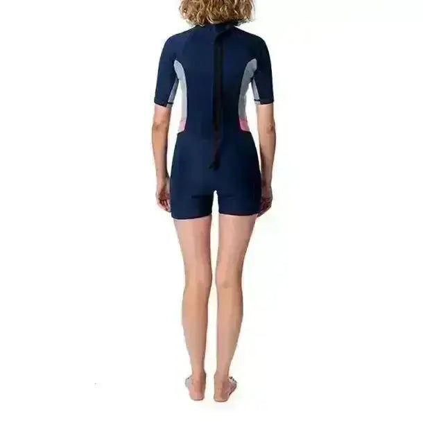 Peak Womans Energy Short Sleeve Back Zip Spring Wetsuit 