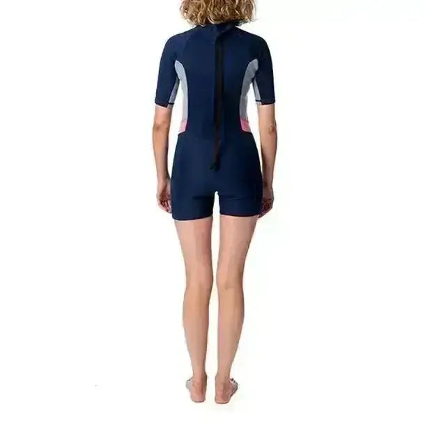 Peak Womans Energy Short Sleeve Back Zip Spring Wetsuit 
