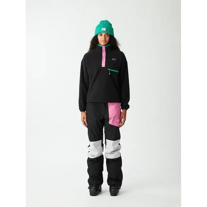 Picture Arcca Womens 1/4 Zip Fleece - Black / S