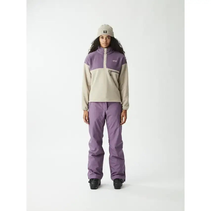 Picture Arcca Womens 1/4 Zip Fleece - Pure Cashmere / S