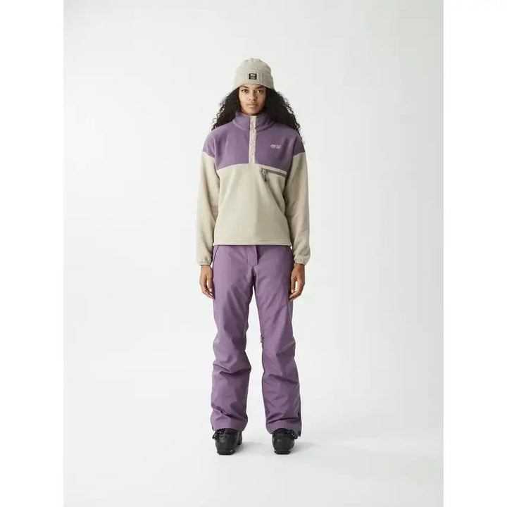 Picture Arcca Womens 1/4 Zip Fleece - Pure Cashmere / S