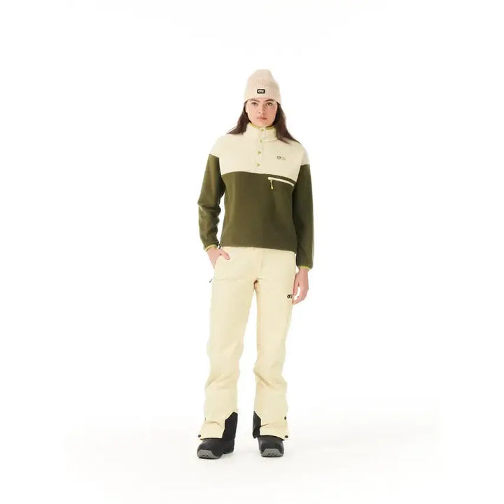 Picture Arcca Womens 1/4 Zip Fleece - Tobacco / M