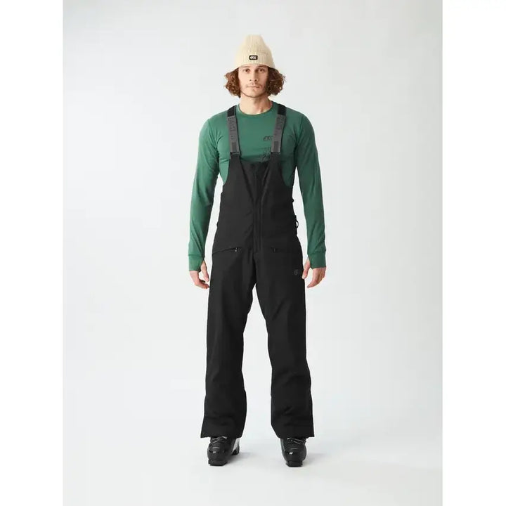 Picture Avening Bib Pants - Black / M