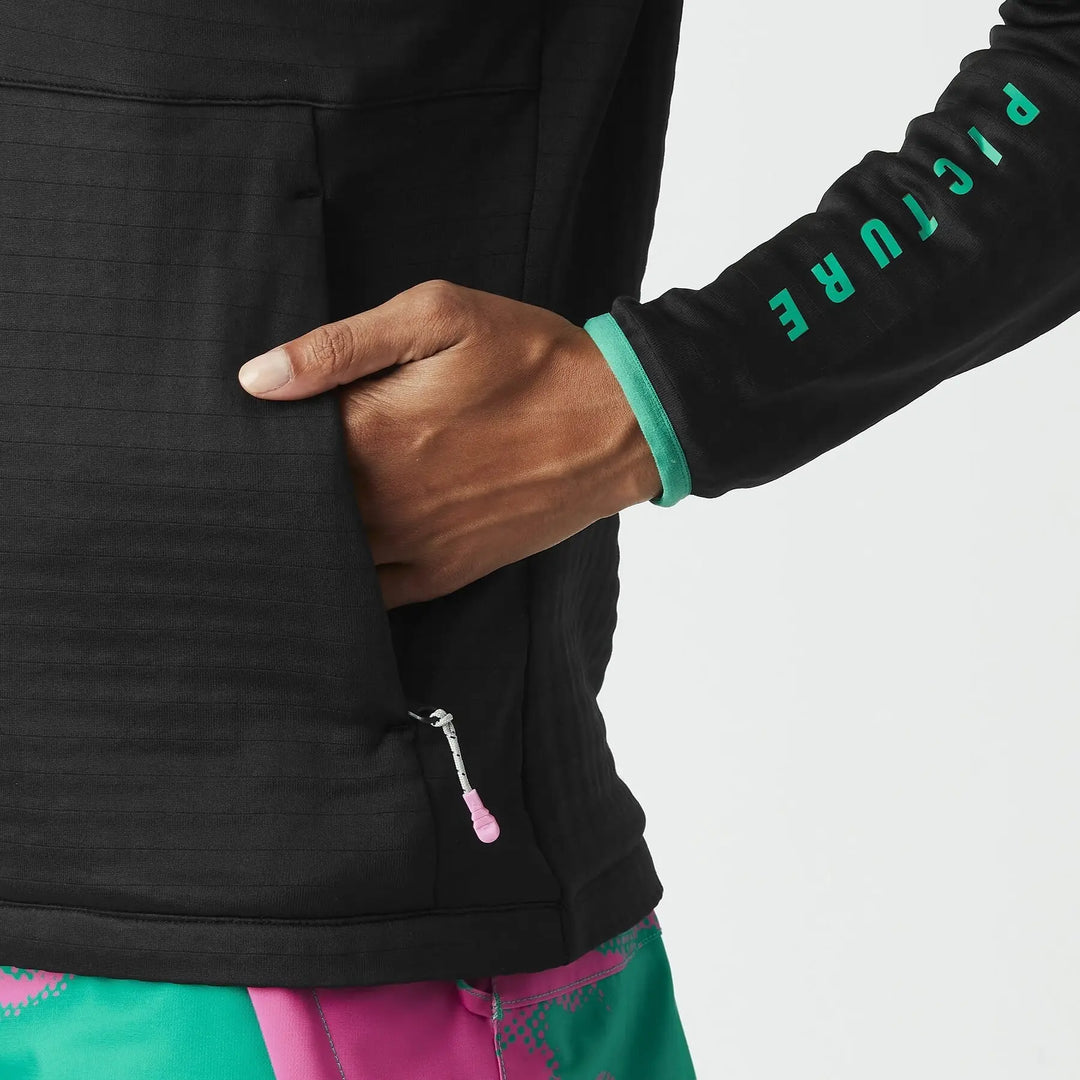 Picture Bake Womens 1/4 Grid Fleece