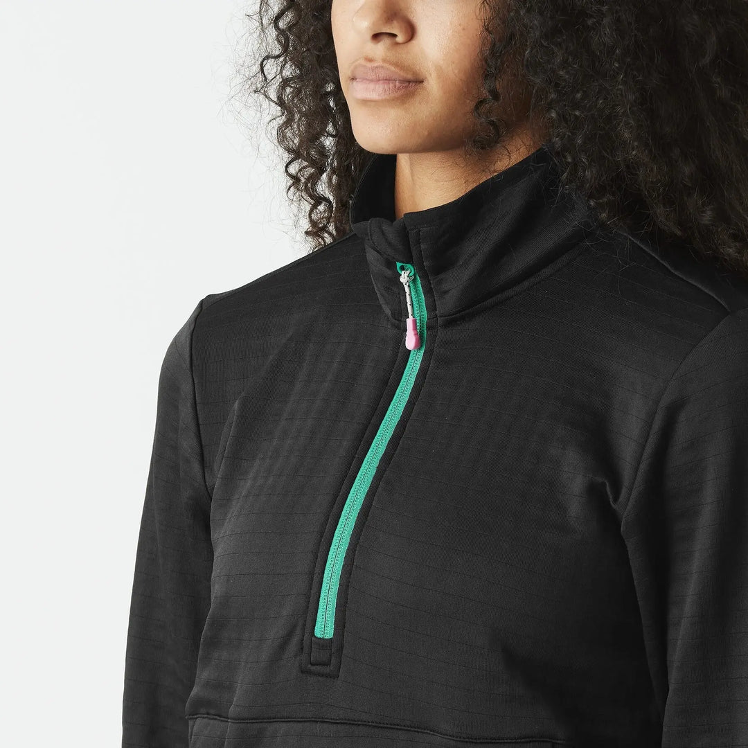 Picture Bake Womens 1/4 Grid Fleece