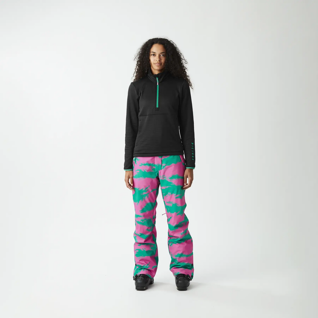 Picture Bake Womens 1/4 Grid Fleece