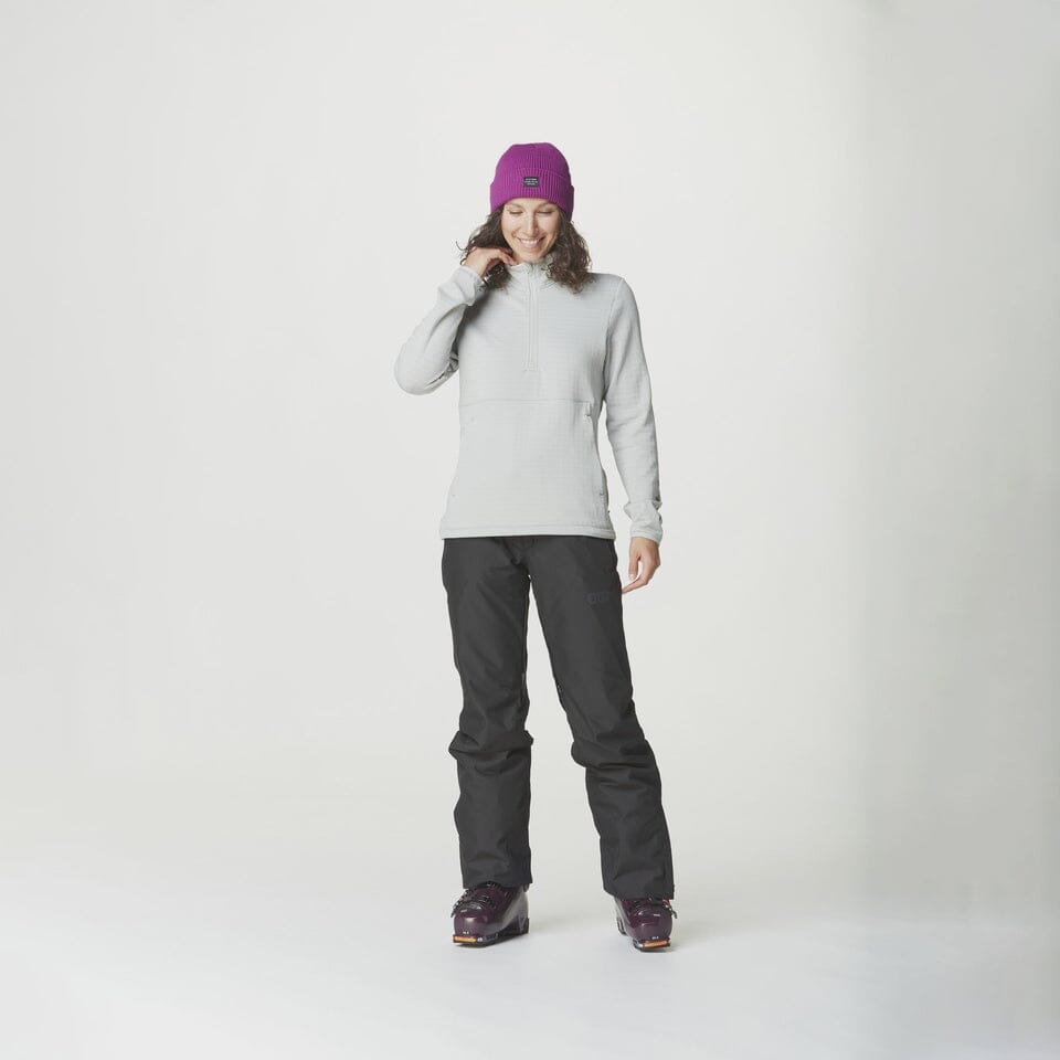 Picture Bake Womens 1/4 Grid Fleece 