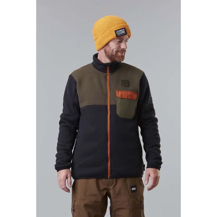 Picture Dauwy Fleece Dark Army Green S 