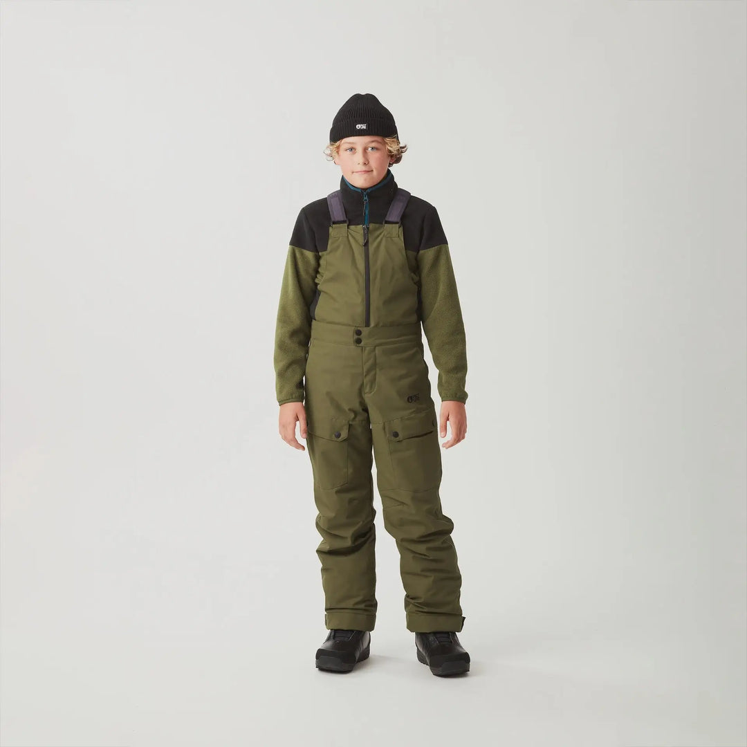 Picture Ninge Youth Bib Pants - Tobacco / 10Y