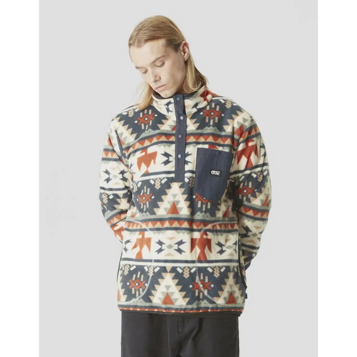 Picture Oravik 1/4 Fleece Kalema Print S 