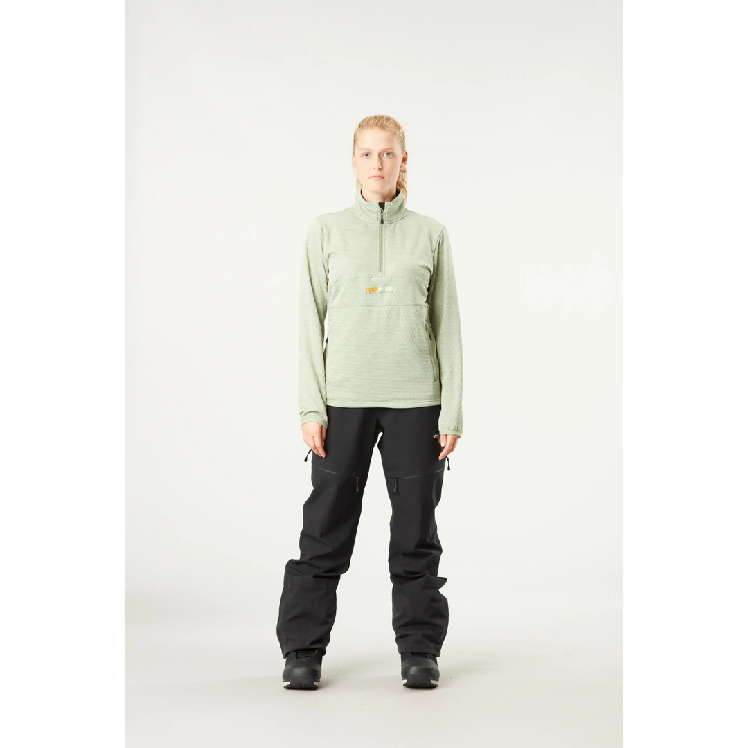 Picture Tahita 1/4 Grid Fleece Desert Sage S 