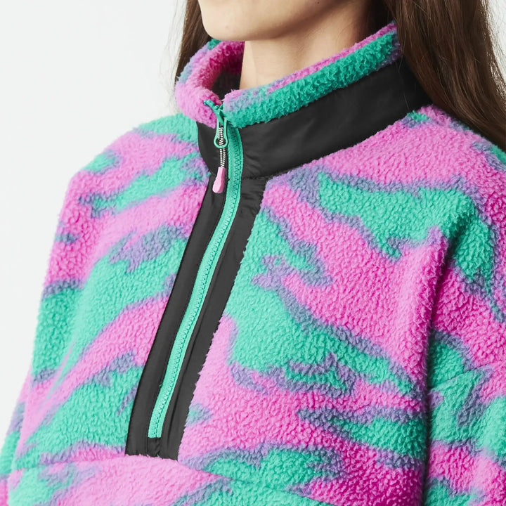 Picture Zelkova Womens 1/4 Print Fleece