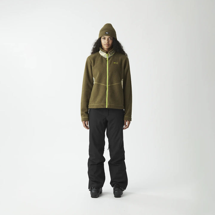 Picture Zelkova Womens Full-Zip Fleece - Tobacco / S
