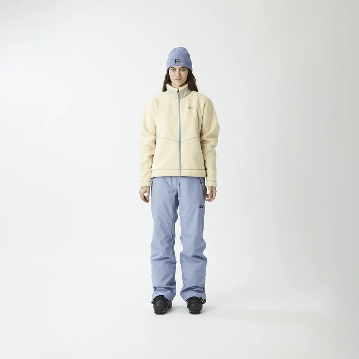 Picture Zelkova Womens Full-Zip Fleece - Wood Ash / S