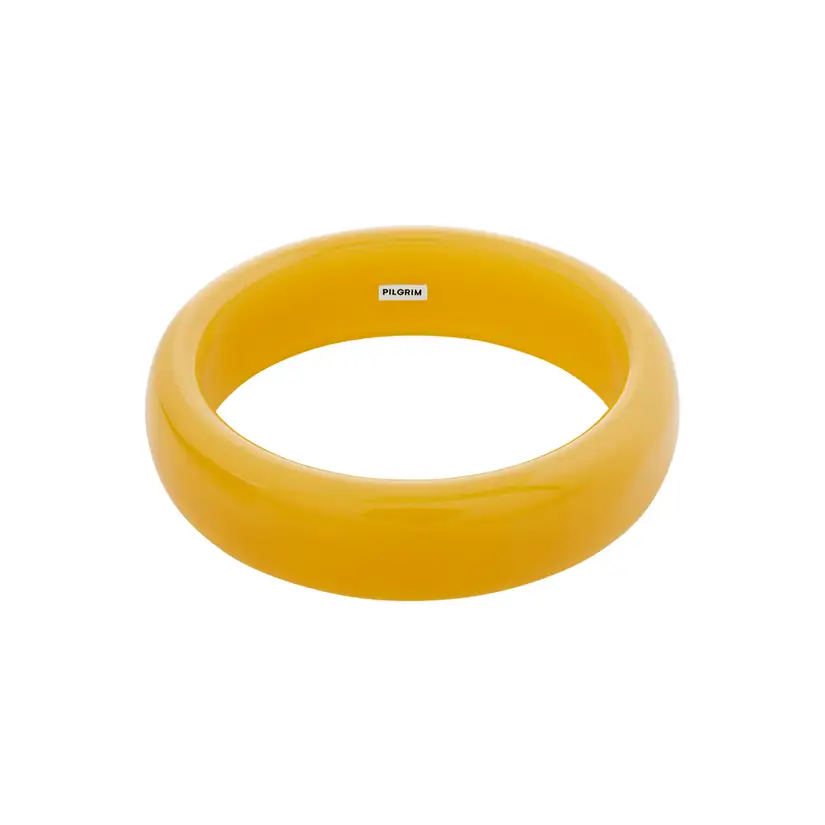 Pilgrim Aase Bangle - Yellow - AJEWELLERY