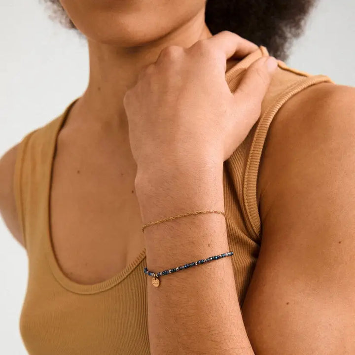 Pilgrim Bellamy Blue Sets - Gold Plated - AJEWELLERY