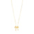 Pilgrim Cassian Necklace Gold Plated 