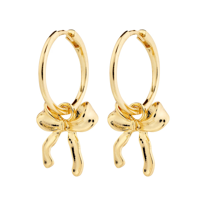 Pilgrim Cassian Recycled Hoop Earrings Gold Plated / Multi 