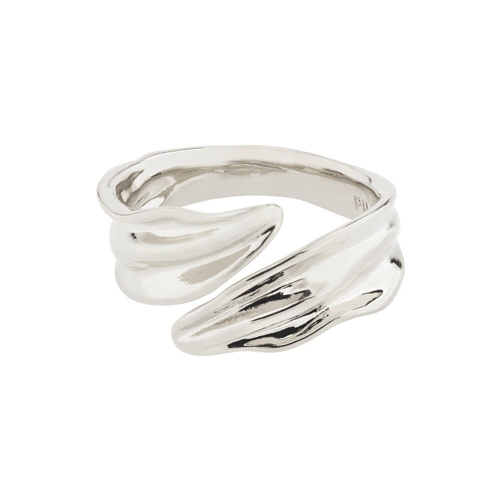 Pilgrim Elissa Recycled Ring Silver Plated 