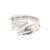 Pilgrim Elissa Recycled Ring Silver Plated 