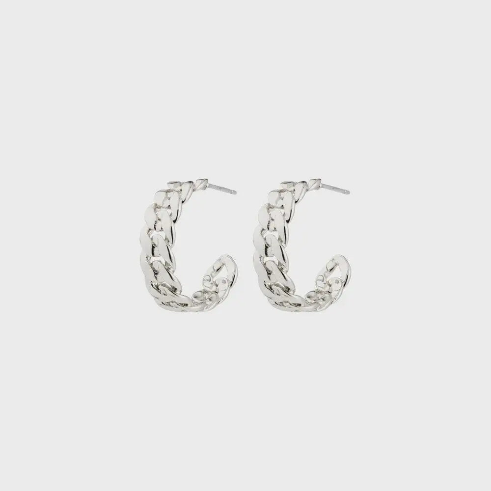 Pilgrim Mayer Earrings Silver Plated 
