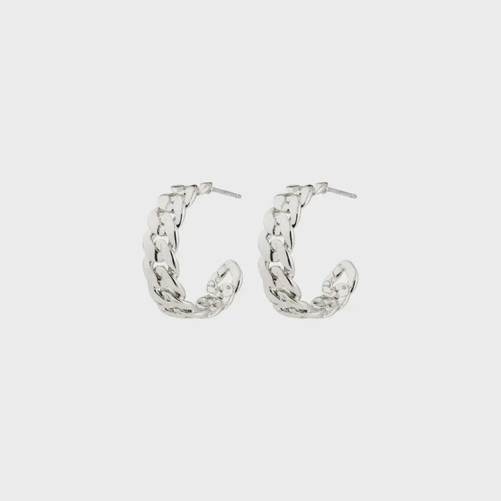 Pilgrim Mayer Earrings Silver Plated 