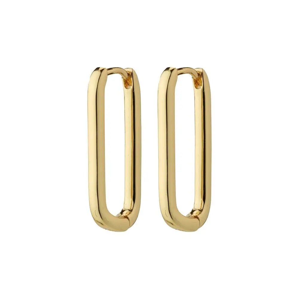 Pilgrim Michalina Recycled Earrings Gold Plated 