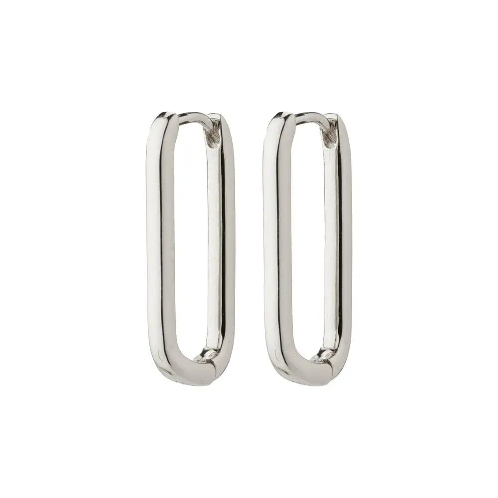 Pilgrim Michalina Recycled Earrings Silver Plated 