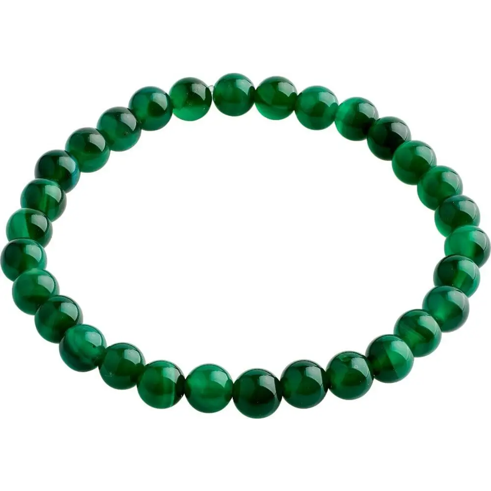 Pilgrim Powerstone Bracelet Green Agate 