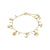 Pilgrim Prucence Recycled Bracelet Gold Plated 