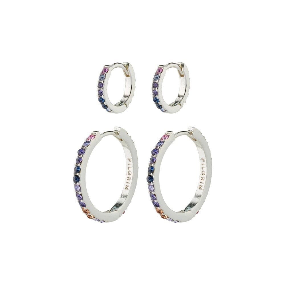 Pilgrim Reign Recycled Hoops 2-In-One Set 