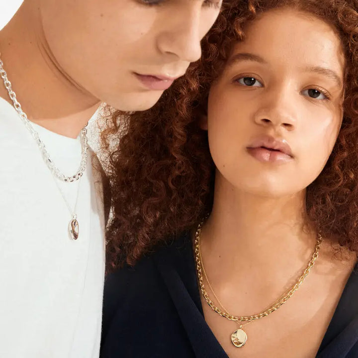 Pilgrim Sparkle 2-In-1 Necklace Set - AJEWELLERY