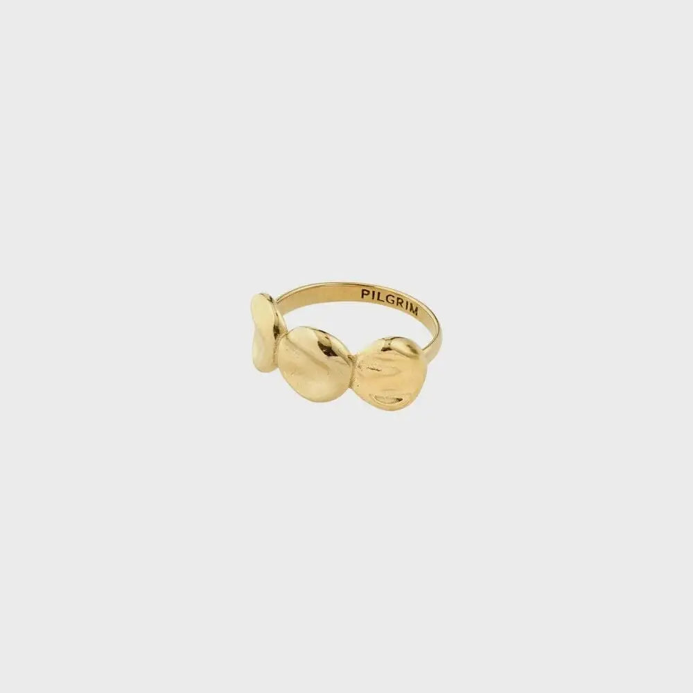 Pilgrim Sparkle Ring Gold Plated 