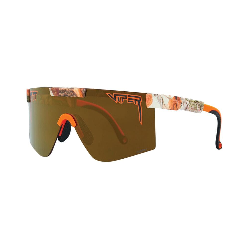 Pit Viper The Actualbush Original 2.0 Wide Polarised Sunglasses HDPV Polarised Gold 