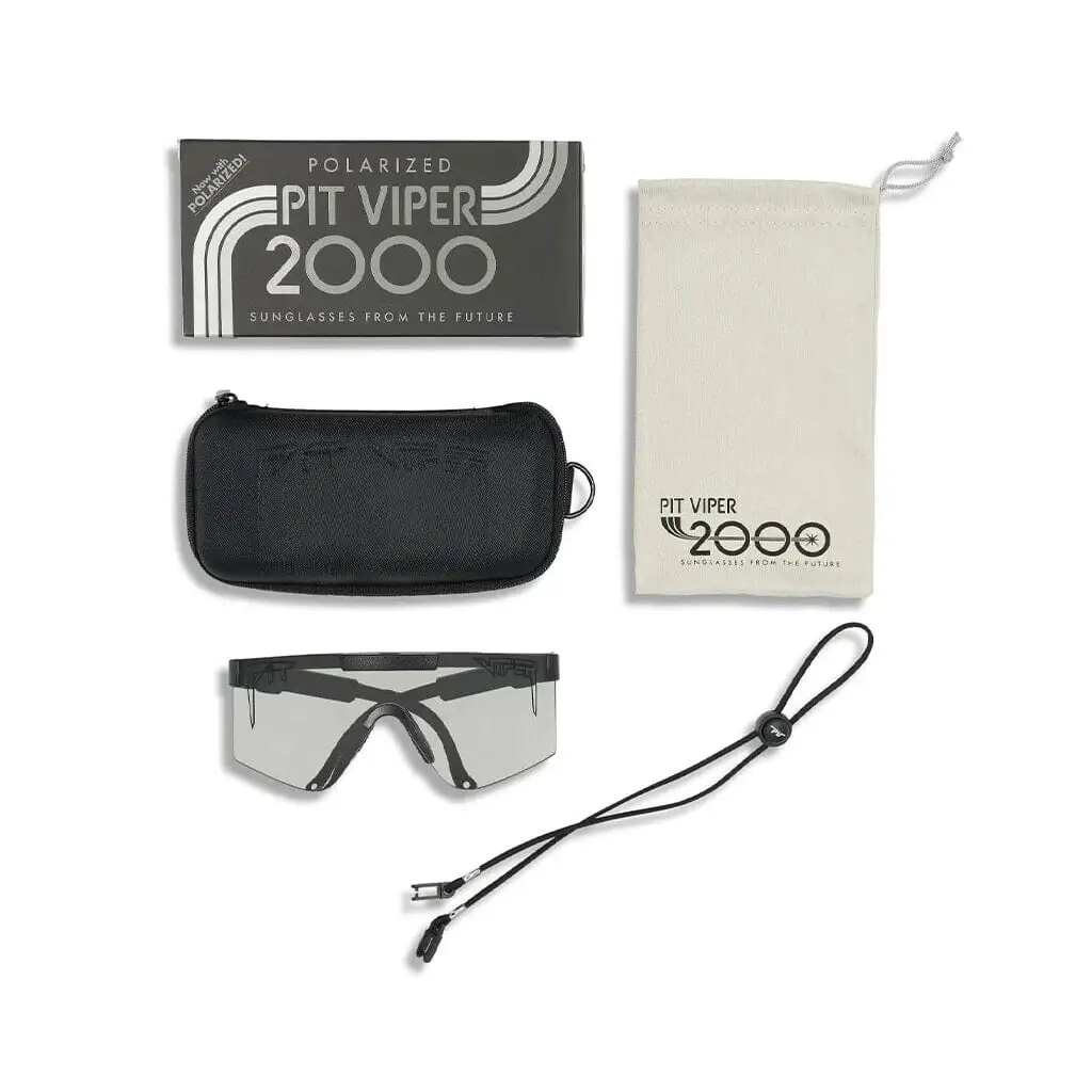 Pit Viper The Blacking Out 2000's Photochromic Sunglasses 