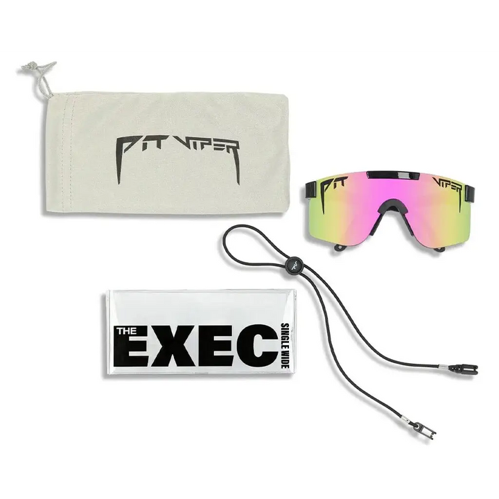 Pit Viper The Exec Original Narrow Polarised Sunglasses 